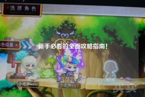 新手必看的全面攻略指南！