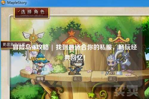 冒险岛SF攻略 | 找到最适合你的私服,畅玩经典回忆!
