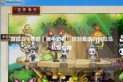 冒险岛SF攻略｜新手必看！找到靠谱的冒险岛私服指南