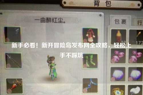 新手必看!新开冒险岛发布网全攻略,轻松上手不踩坑
