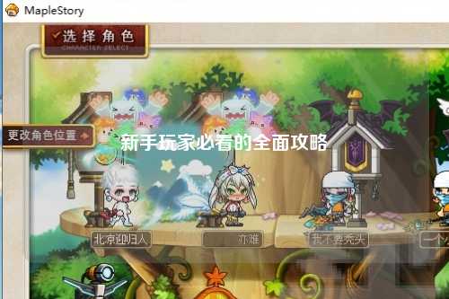 新手玩家必看的全面攻略