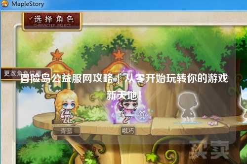 冒险岛公益服网攻略 | 从零开始玩转你的游戏新天地!