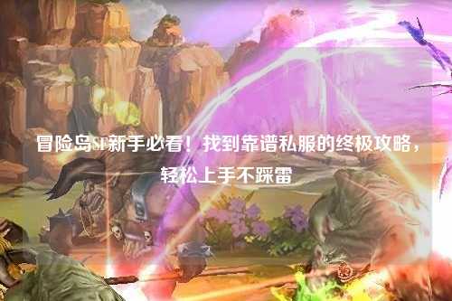 冒险岛SF新手必看！找到靠谱私服的终极攻略，轻松上手不踩雷